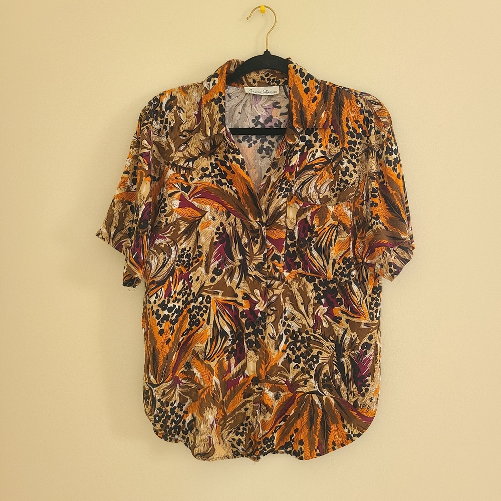 Vintage Short Sleeve Hawaiian Shirt